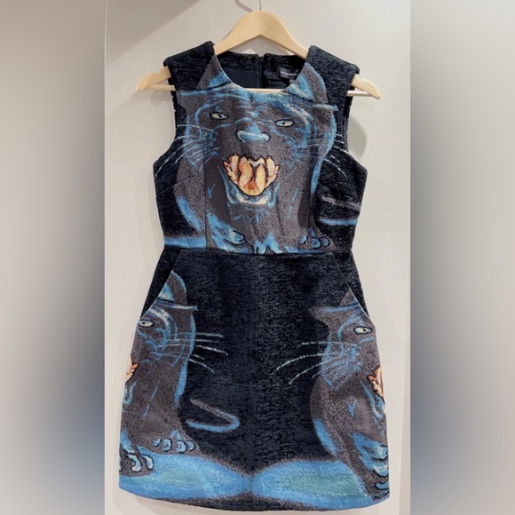 stolen girlfriends club tapestry fabric Pantera mini Dress - Picture 2 of 5